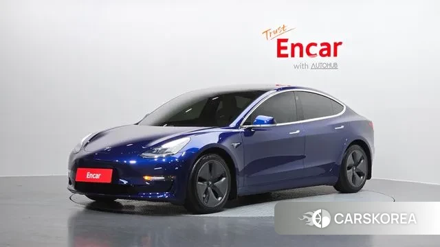 Tesla Model 3 2020 Синий из Кореи