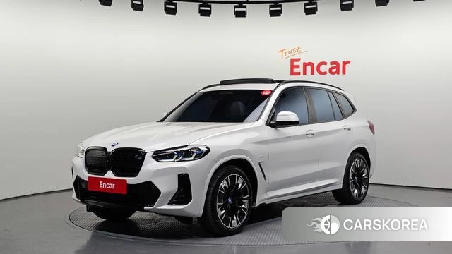 BMW iX3 2025 Белый из Кореи