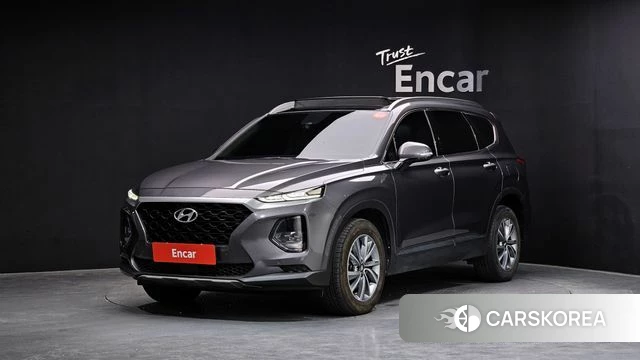 Hyundai Santa Fe TM 2018 Серый из Кореи