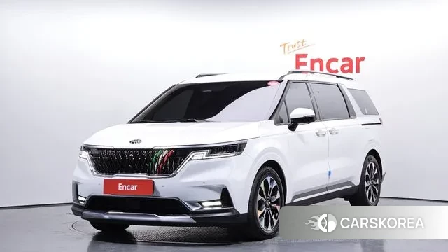 Kia Carnival 4th generation 2021 Белый из Кореи