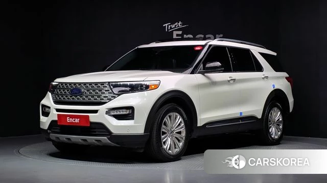 Ford Explorer 6th Generation 2021 Белый из Кореи