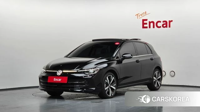 Volkswagen Golf 8th Generation 2025 Черный из Кореи