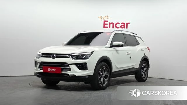 Ssangyong Beautiful Korando 2021 Белый из Кореи