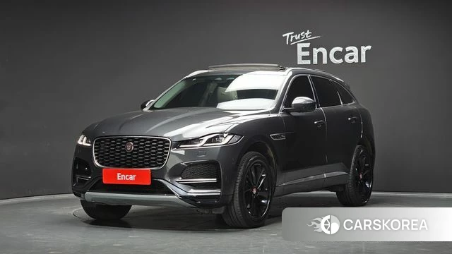 Jaguar F-PACE 2022 Серый из Кореи