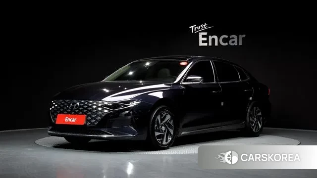 Hyundai The New Grandeur IG Hybrid 2021 Синий из Кореи