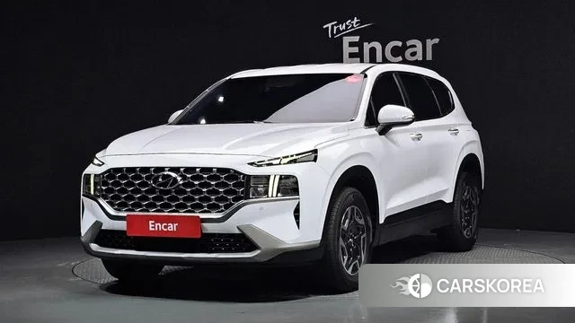 Hyundai The New Santa Fe 2021 Белый из Кореи
