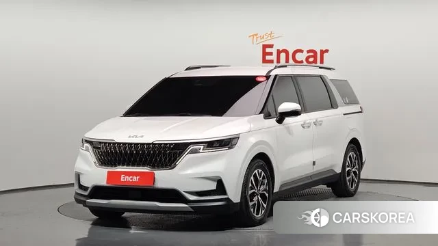 Kia Carnival 4th generation 2021 Белый из Кореи