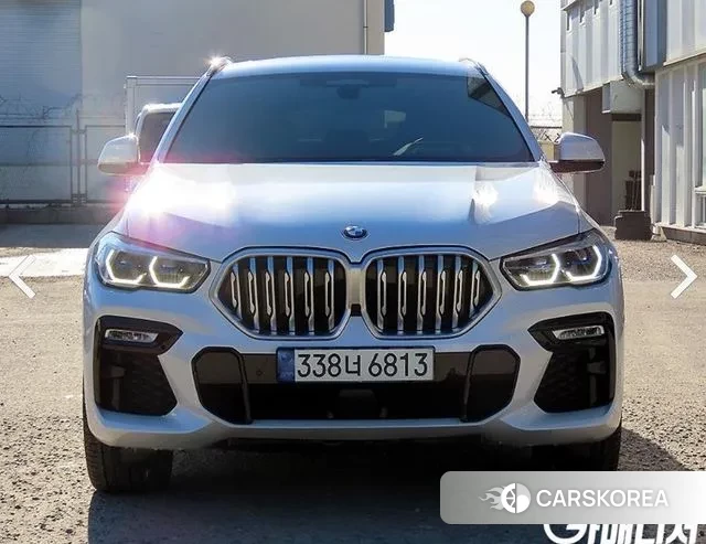BMW X6 (G06) 2021 Белый из Кореи