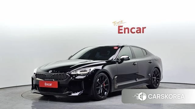Kia Stinger 2020 Черный из Кореи