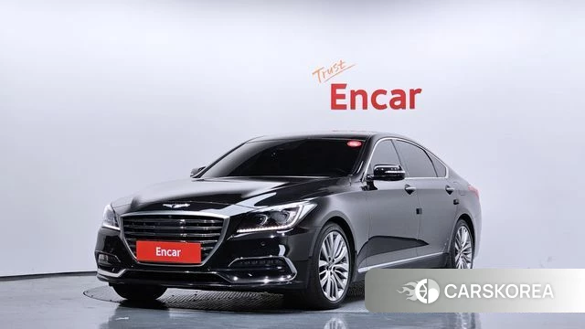 Genesis G80 2018 Черный из Кореи