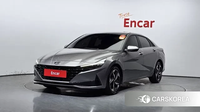 Hyundai Avante (CN7) 2021 Серый из Кореи