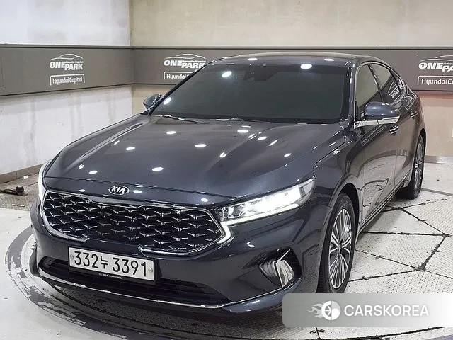 Kia K7 Premier Hybrid 2021 Серый из Кореи