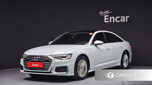 Audi A6 (C8) 2021 Белый из Кореи