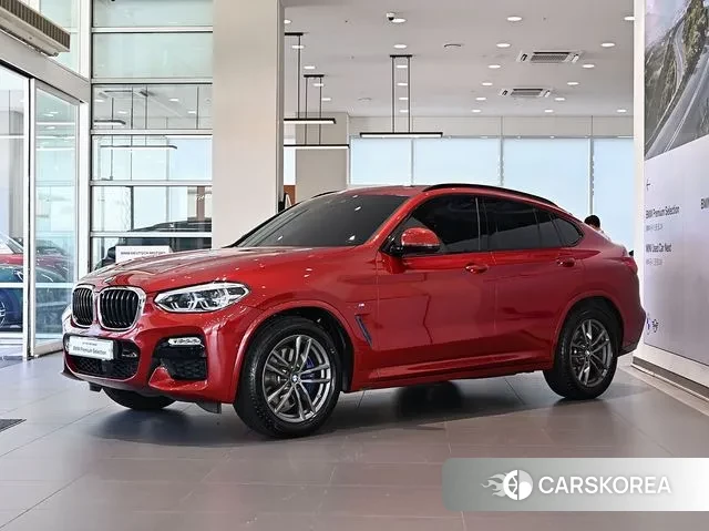 BMW X4 (G02) 2019 Красный из Кореи
