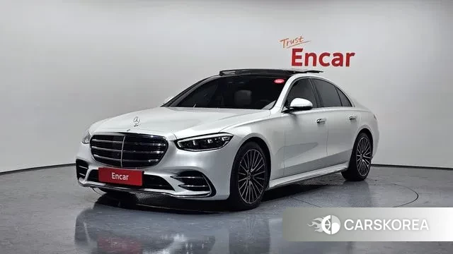 Mercedes-Benz S-Class W223 2022 Белый из Кореи