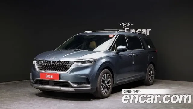 Kia Carnival 4th generation 2021 Синий из Кореи