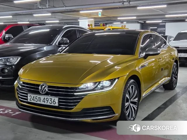 Volkswagen Arteon 2019 Желтый из Кореи