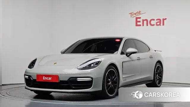 Porsche Panamera (971) 2020 Серебристо-серый из Кореи