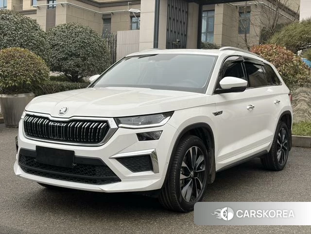 Skoda Kodiak 2022 Белый из Китая