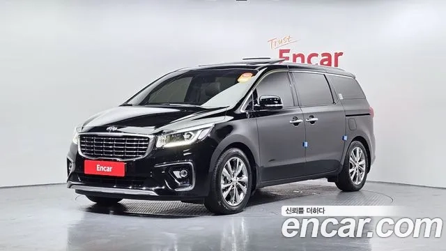Kia The New Carnival 2020 Черный из Кореи