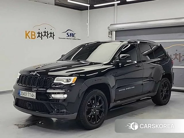 Jeep Grand Cherokee 2019 Черный из Кореи
