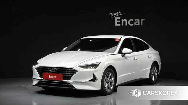 Hyundai Sonata (DN8) 2019 Белый из Кореи