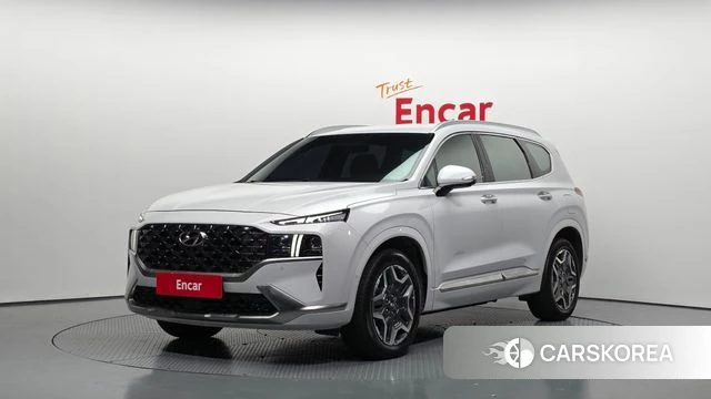Hyundai The New Santa Fe 2022 Белый из Кореи