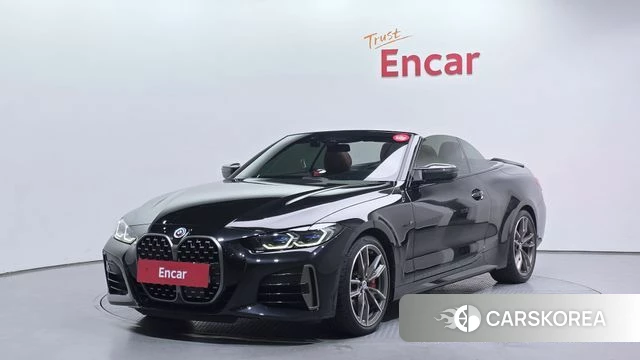 BMW 4 Series (G22) 2022 Черный из Кореи