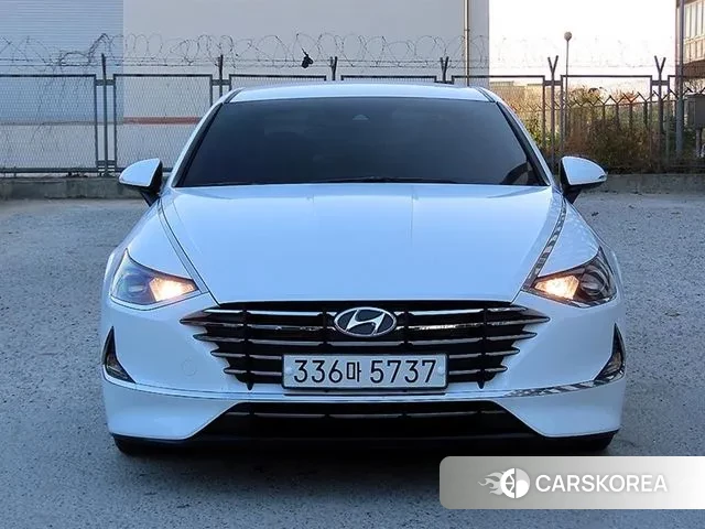 Hyundai Sonata (DN8) 2020 Белый из Кореи