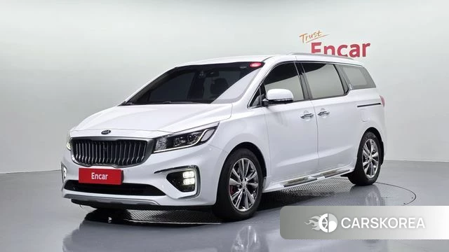 Kia The New Carnival 2018 Белый из Кореи