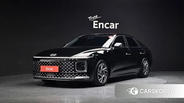 Hyundai Grandeur (GN7) 2023 Черный из Кореи