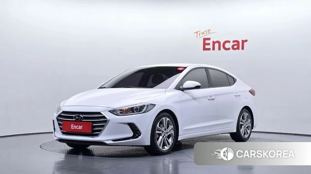 Hyundai Avante AD 2018 Белый из Кореи