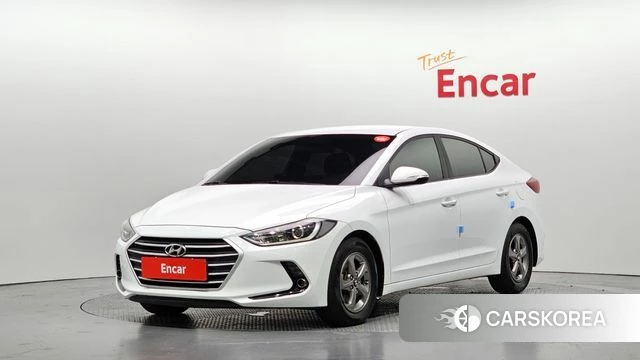 Hyundai Avante AD 2018 Белый из Кореи