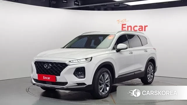 Hyundai Santa Fe TM 2018 Белый из Кореи