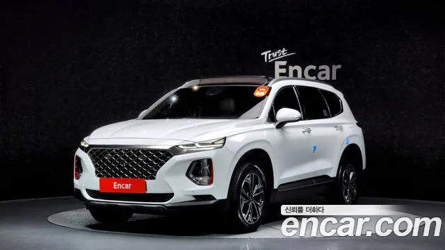 Hyundai Santa Fe TM 2018 Белый из Кореи