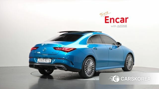 Mercedes-Benz CLA-Class C118 2025 Небесно-голубой из Кореи