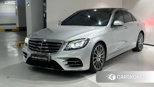 Mercedes-Benz S-Class W222 2020 Серебряный из Кореи