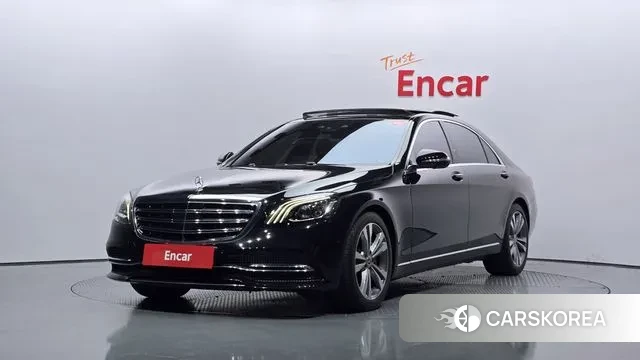 Mercedes-Benz S-Class W222 2018 Черный из Кореи