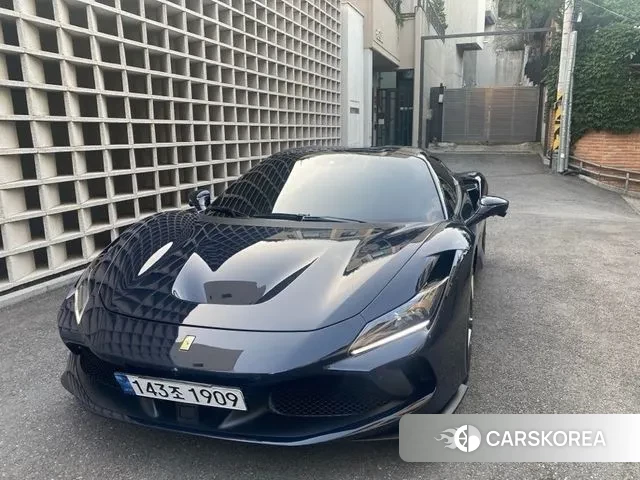 Ferrari F8 Spider 2021 Синий из Кореи