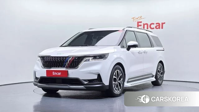 Kia Carnival 4th generation 2021 Белый из Кореи