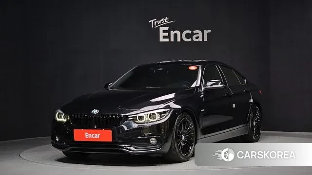 BMW 4 Series (F32) 2018 Черный из Кореи