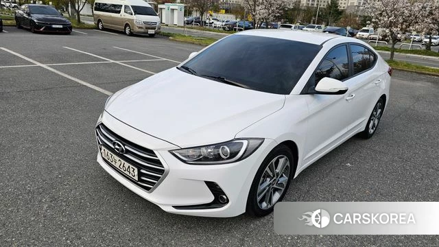 Hyundai Avante AD 2018 Белый из Кореи