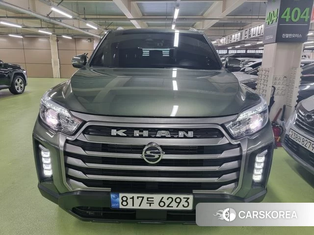 Ssangyong The New Rexton Sports Cannes 2023 Светло-зеленый из Кореи