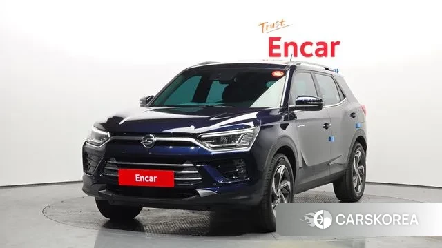 Ssangyong Beautiful Korando 2022 Синий из Кореи