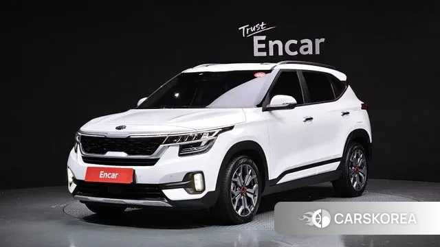Kia Seltos 2021 Белый из Кореи