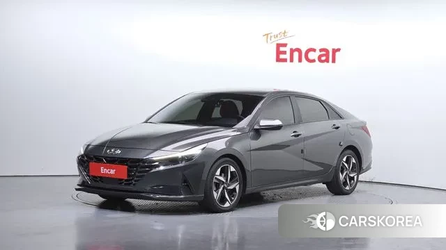 Hyundai Avante (CN7) 2021 Серый из Кореи