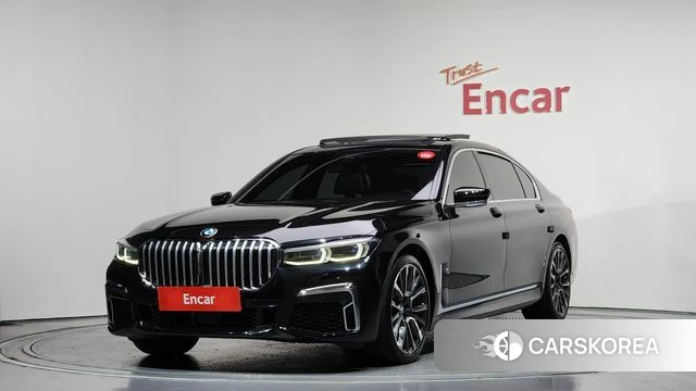 BMW 7 Series (G11) 2020 Черный из Кореи