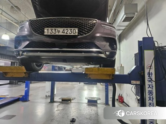 Genesis GV70 2021 Красный из Кореи