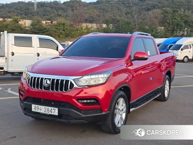 Ssangyong Rexton Sports Cannes 2020 Красный из Кореи