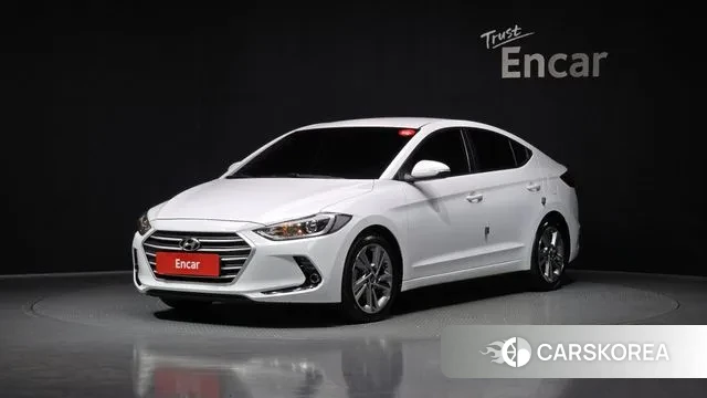 Hyundai Avante AD 2018 Белый из Кореи